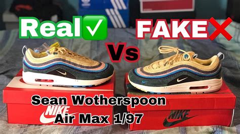 fake wotherspoon shoes|Nike Air Max 1/97 VF SW Sean Wotherspoon Real vs Fake .